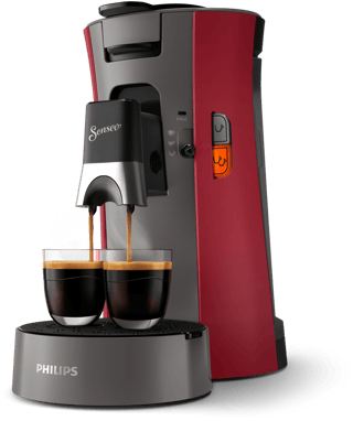 senseo machines select grey red